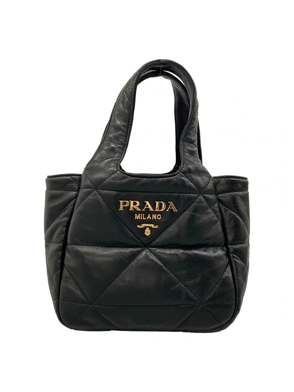 Prada Black Nappa Leather Handbag #287788P21B